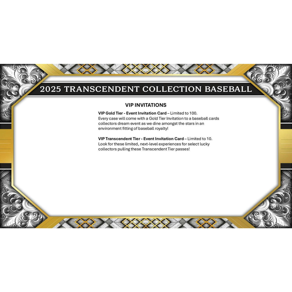 2025 Topps Transcendent Collection Baseball Hobby Case