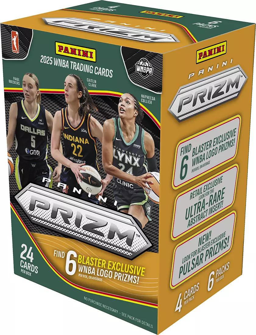 2025 Panini Prizm WNBA Basketball Blaster Box (WNBA Logo Prizms!)