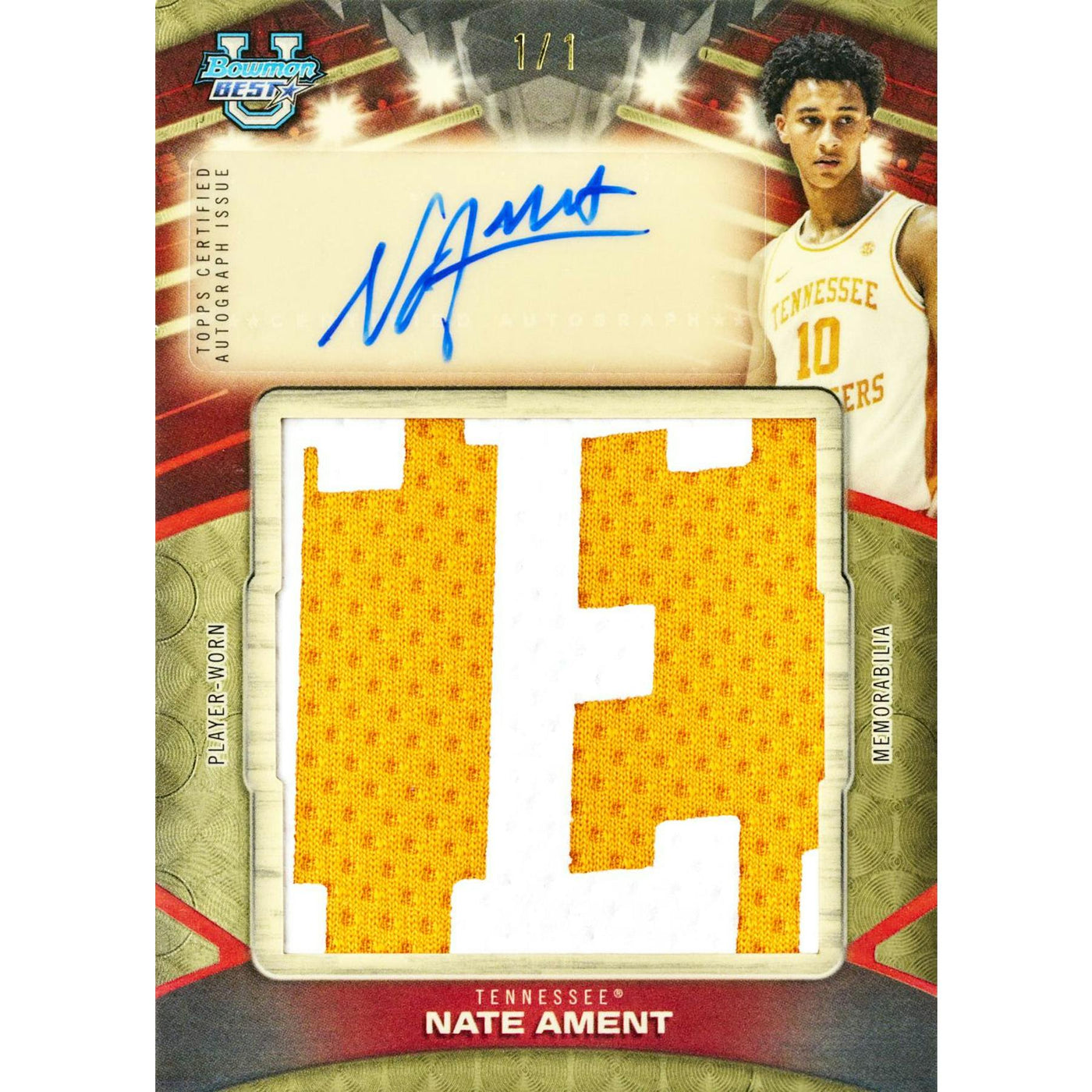 2025/26 Bowman University Best Basketball Hobby 12-Box Case