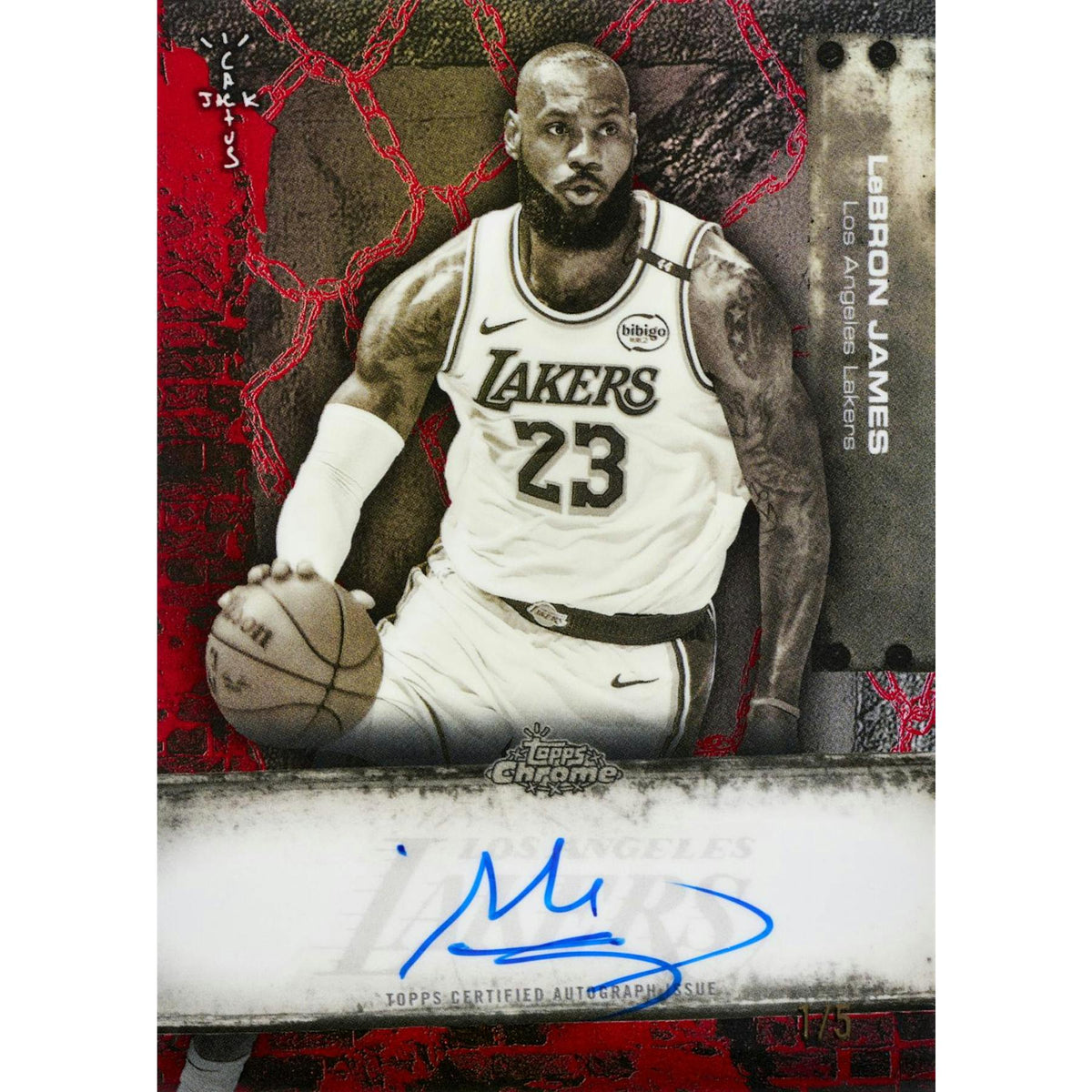 2025/26 Topps Chrome Cactus Jack Basketball Hobby Box