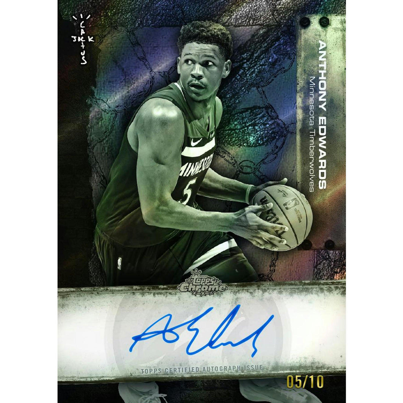 2025/26 Topps Chrome Cactus Jack Basketball Hobby 12-Box Case