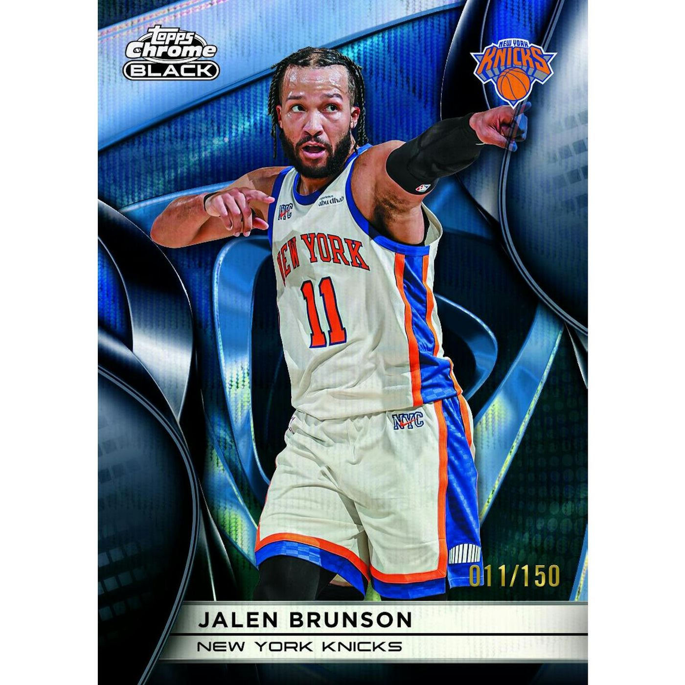 2025/26 Topps Chrome Black Basketball Hobby 8-Box Case
