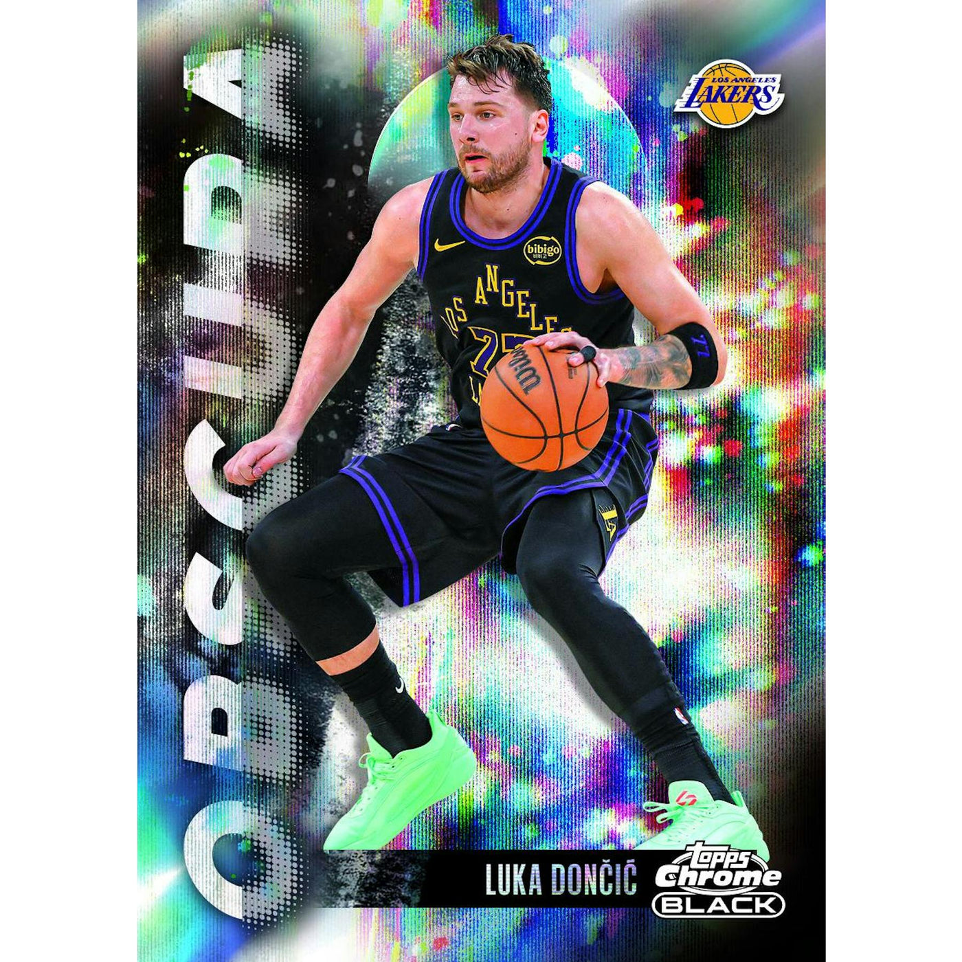 2025/26 Topps Chrome Black Basketball Hobby 8-Box Case