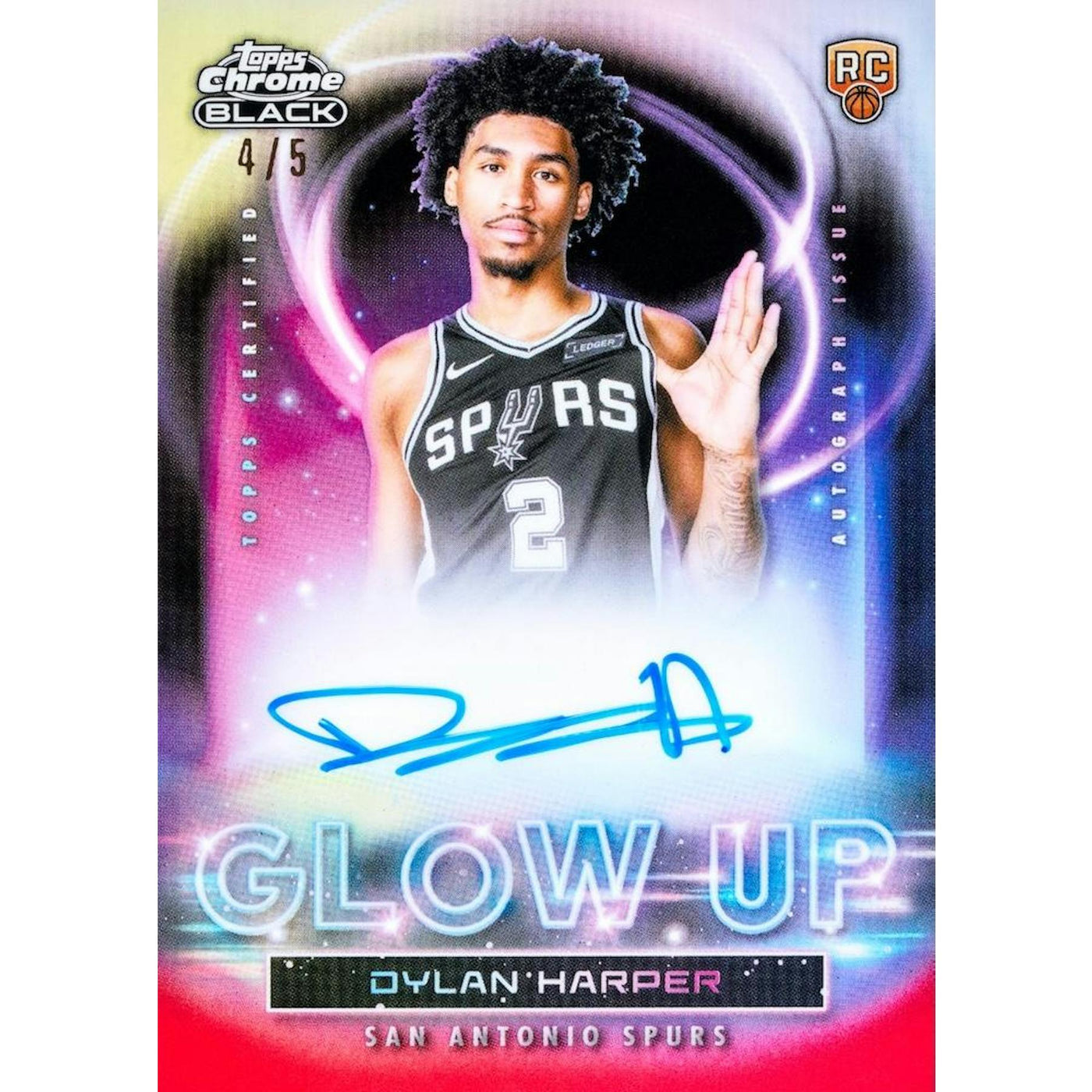 2025/26 Topps Chrome Black Basketball Hobby 8-Box Case