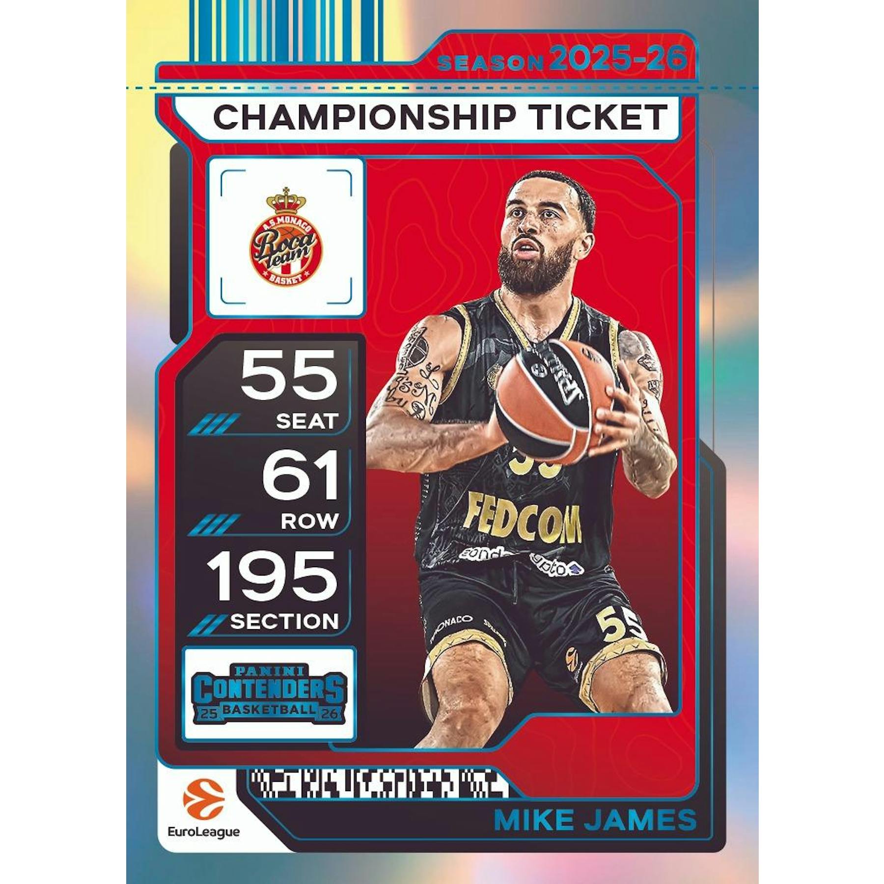 2025/26 Panini Contenders EuroLeague Basketball Hobby Box