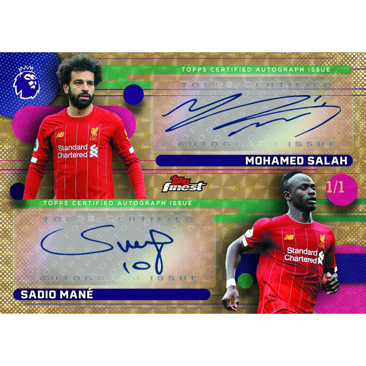 2026 Topps Finest Premier League EPL Soccer Hobby Pack