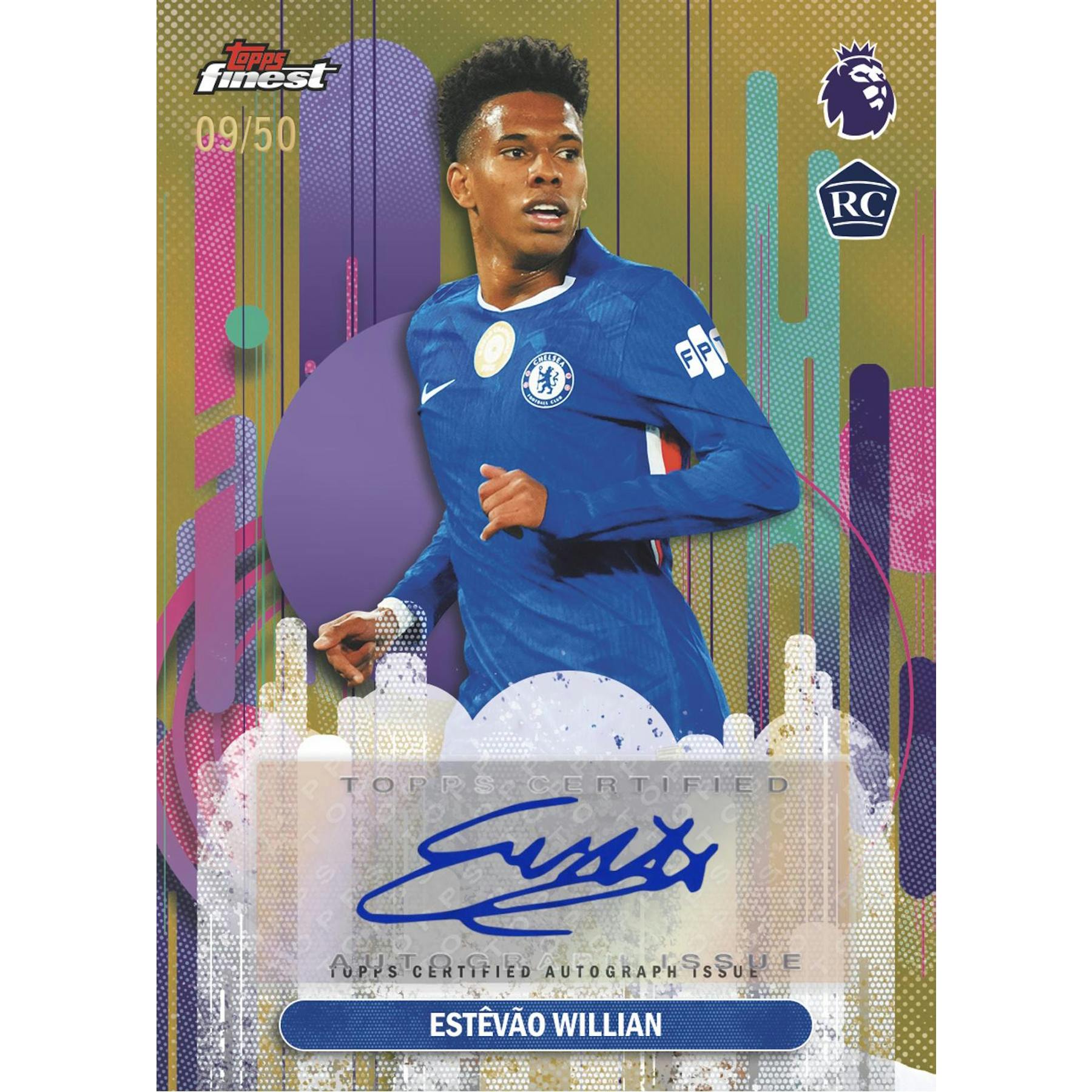 2026 Topps Finest Premier League EPL Soccer Hobby Pack