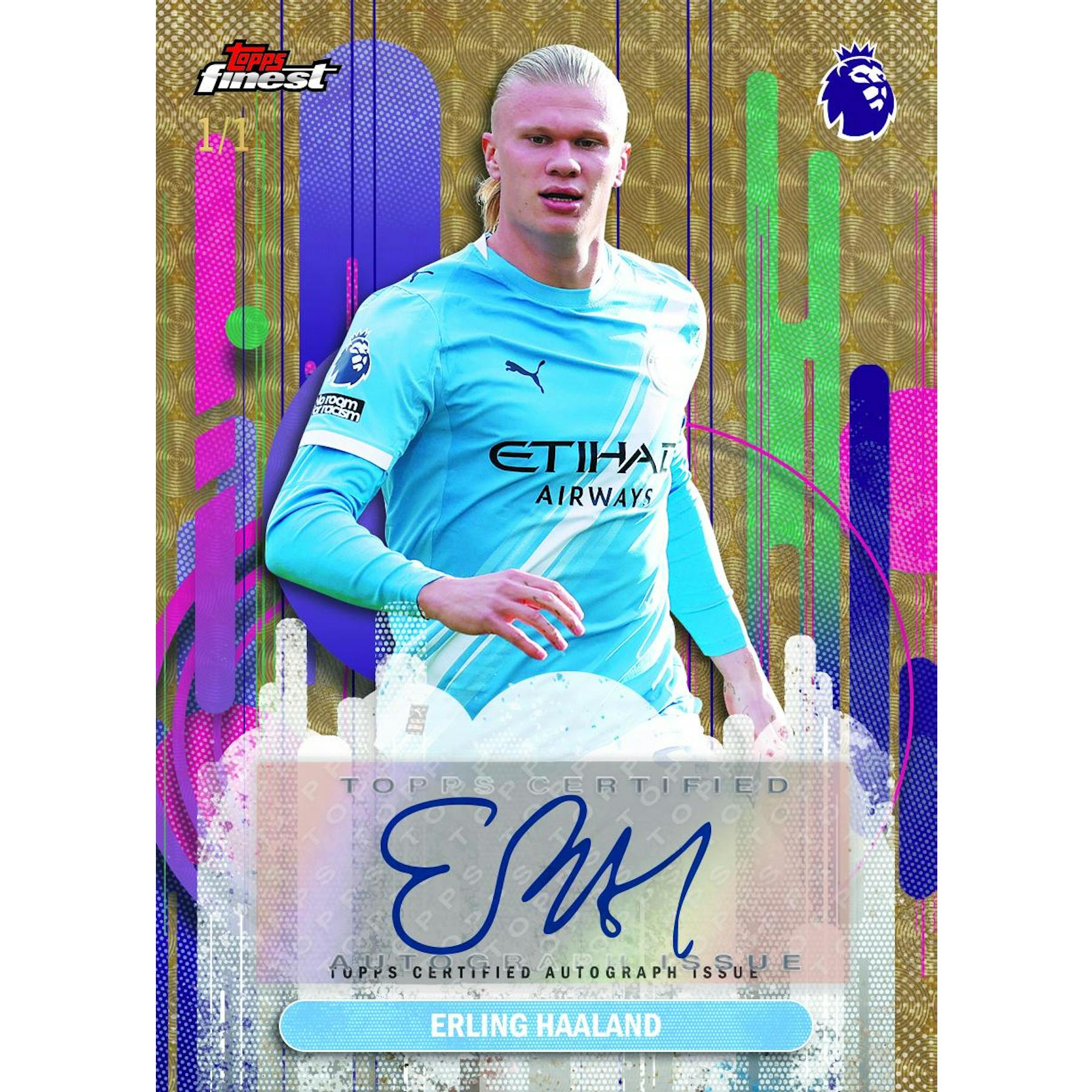 2026 Topps Finest Premier League EPL Soccer Hobby Pack