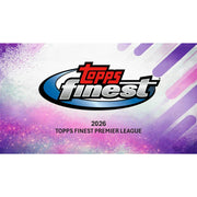 2026 Topps Finest Premier League EPL Soccer Hobby Pack