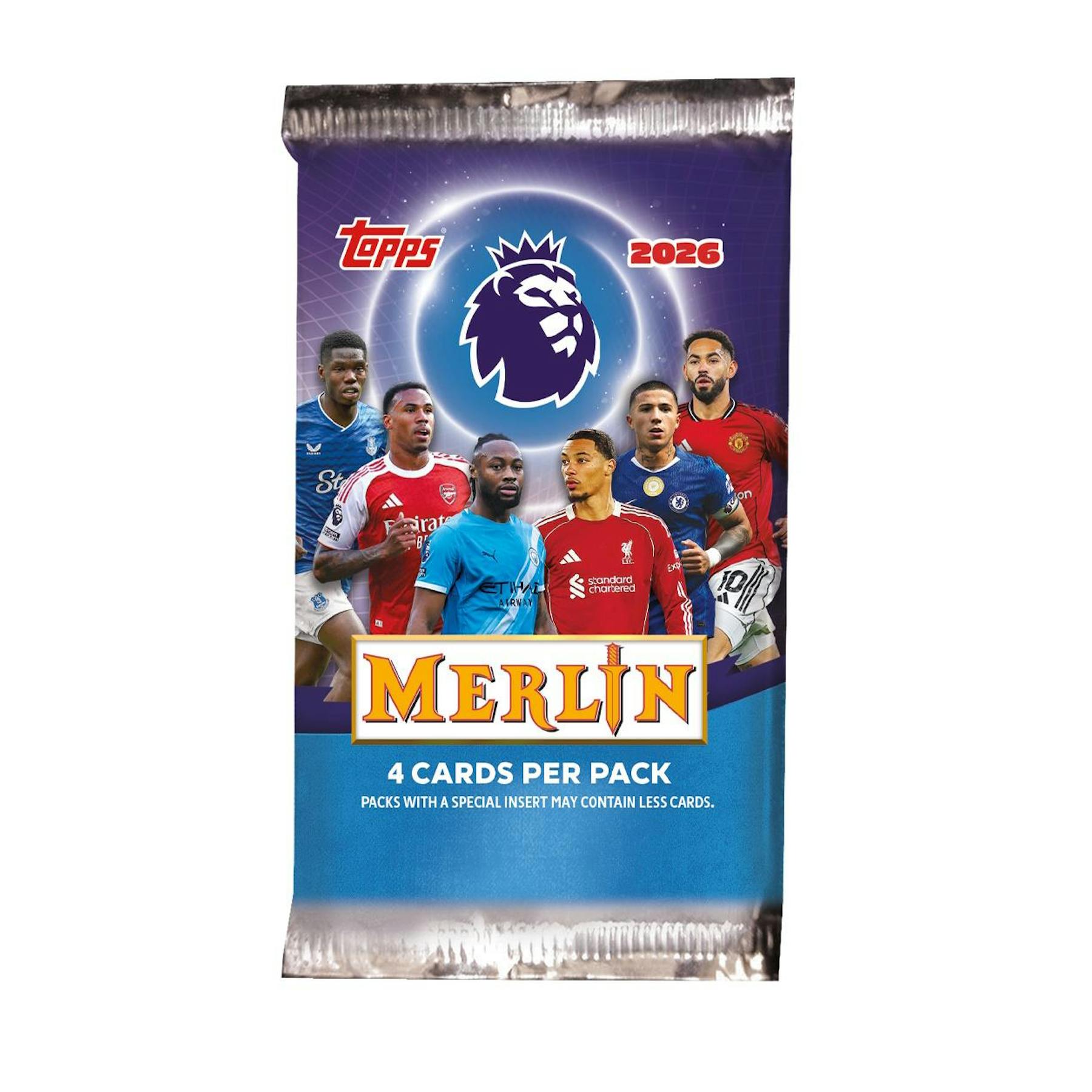 2025/26 Topps Merlin Premier League EPL Soccer Blaster 40-Box Case