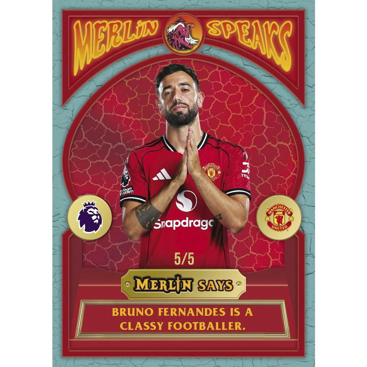 2025/26 Topps Merlin Premier League EPL Soccer Blaster 40-Box Case