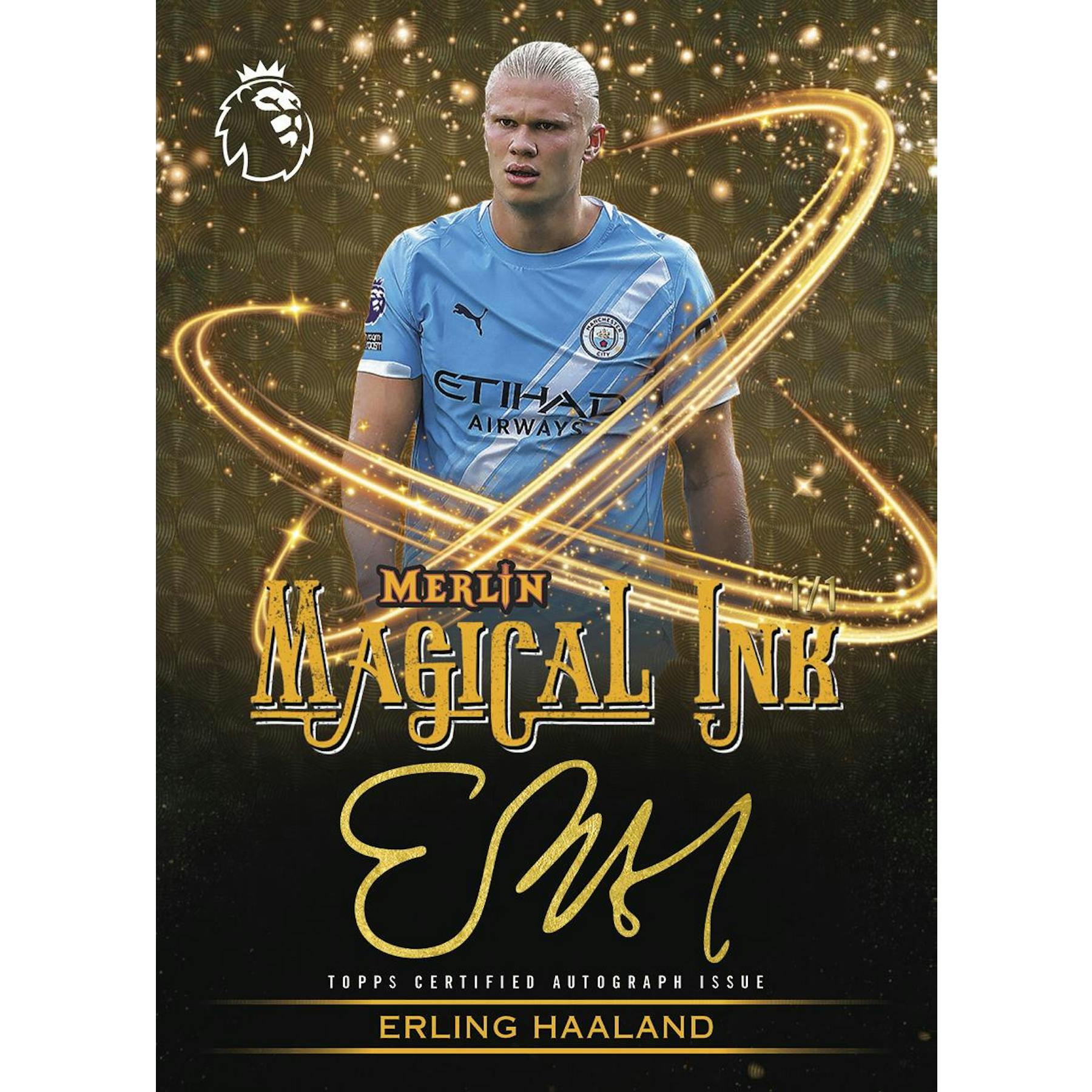 2025/26 Topps Merlin Premier League EPL Soccer Blaster 40-Box Case