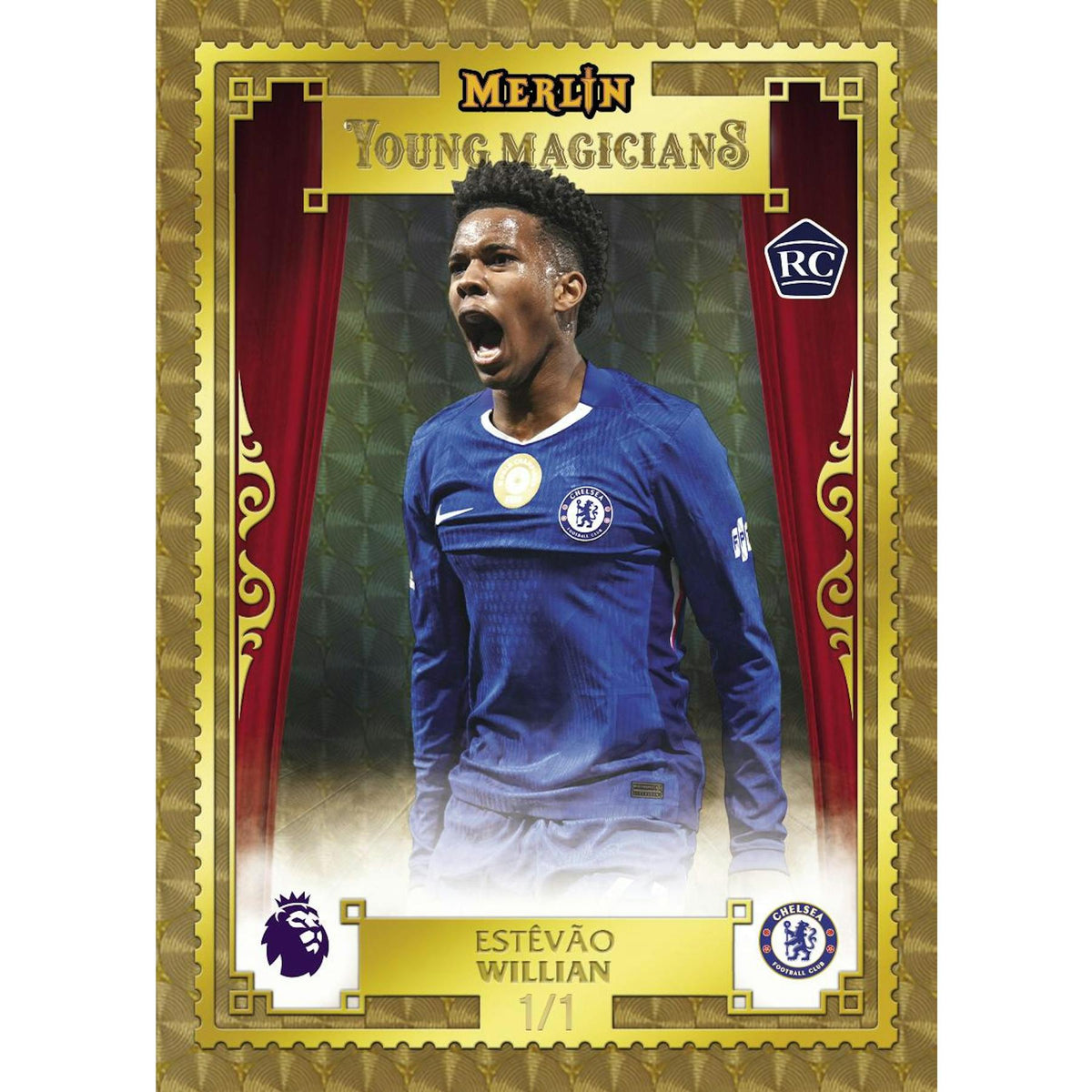 2025/26 Topps Merlin Premier League EPL Soccer Blaster 40-Box Case