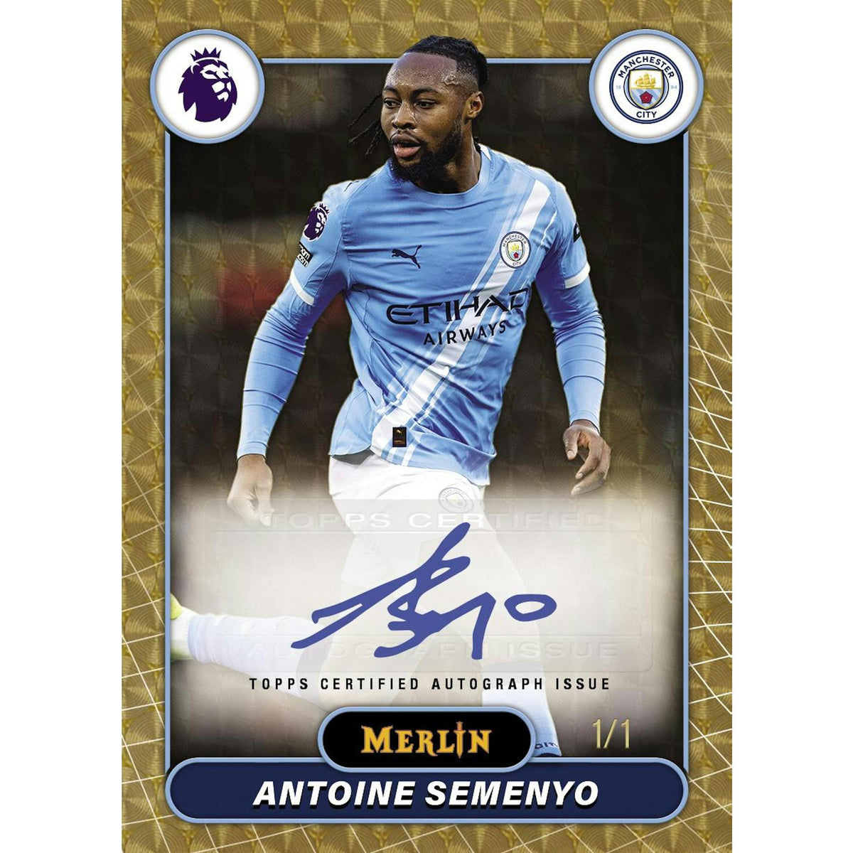 2025/26 Topps Merlin Premier League EPL Soccer Blaster 40-Box Case