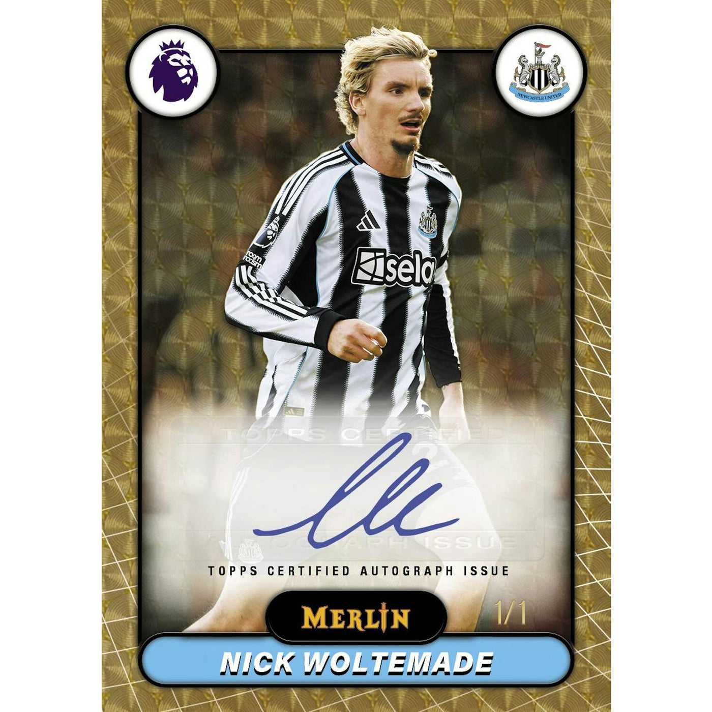 2025/26 Topps Merlin Premier League EPL Soccer Blaster 40-Box Case