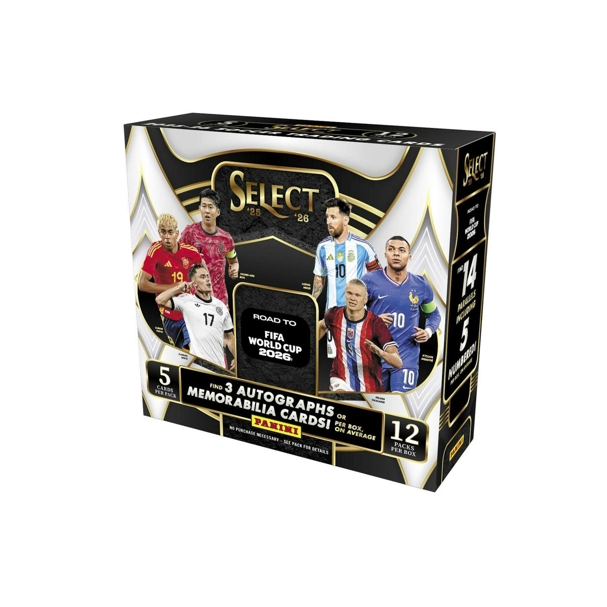 2025/26 Panini Select Road to FIFA World Cup Soccer Hobby Box