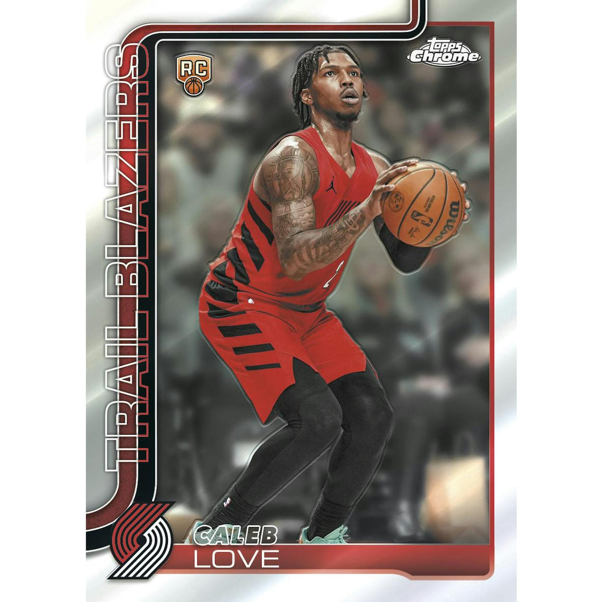 2025/26 Topps Chrome Update Series Basketball Hobby Jumbo 8-Box Case