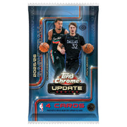 2025/26 Topps Chrome Update Series Basketball Hobby Box (Slightly Damaged)