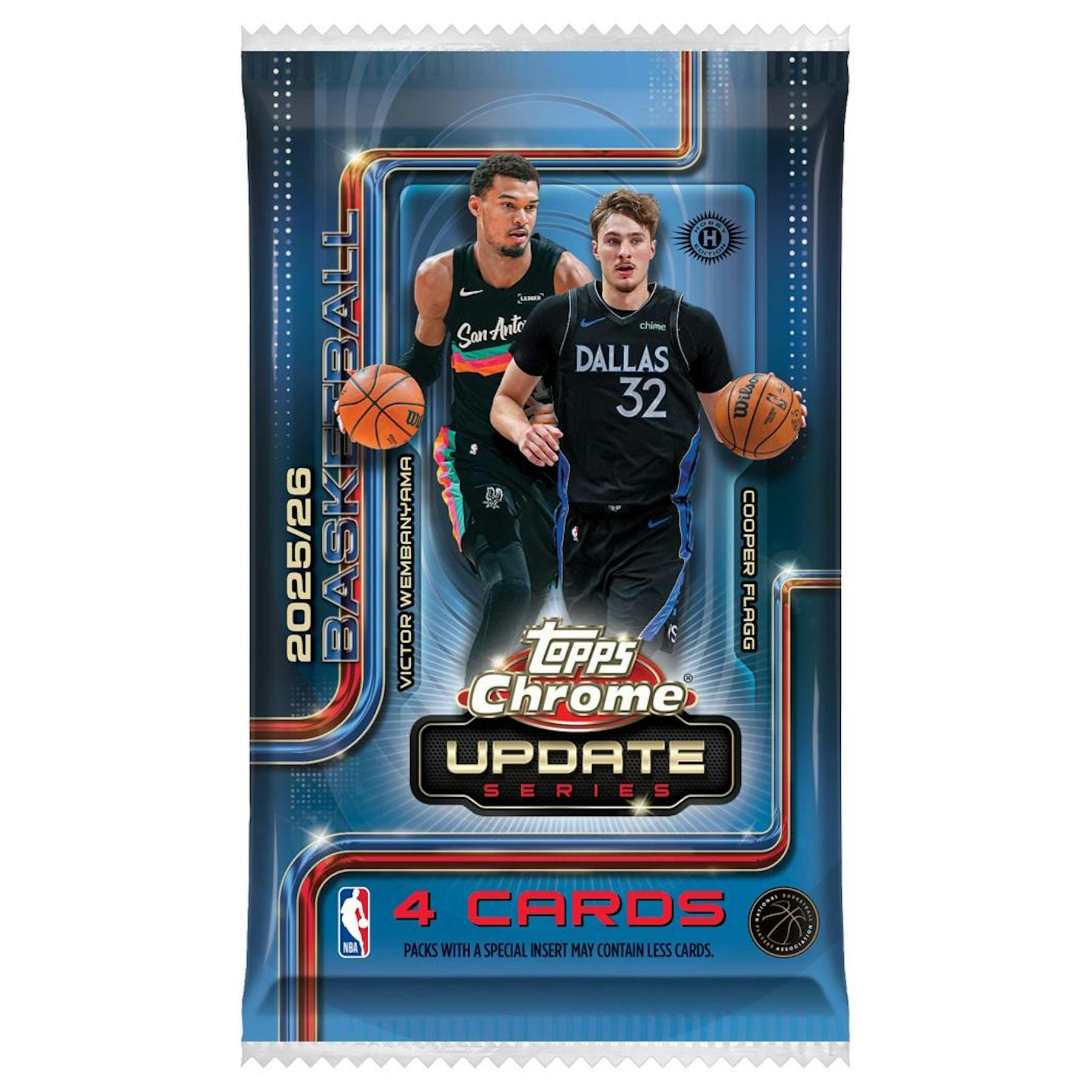 2025/26 Topps Chrome Update Series Basketball Hobby 12-Box Case