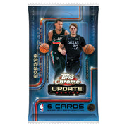 2025/26 Topps Chrome Update Series Basketball Mega Pack