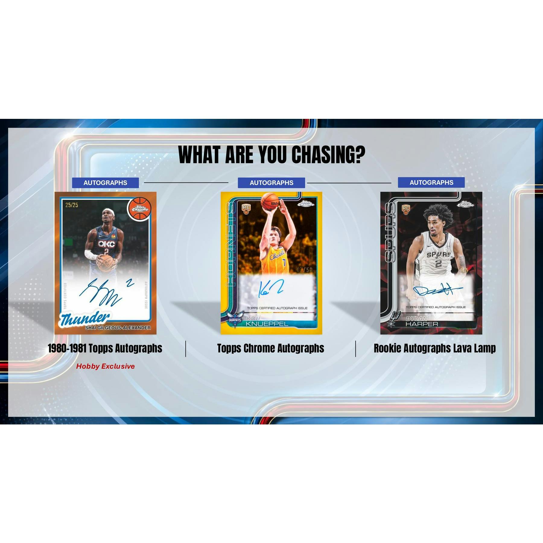 2025/26 Topps Chrome Update Series Basketball Hobby Jumbo Pack