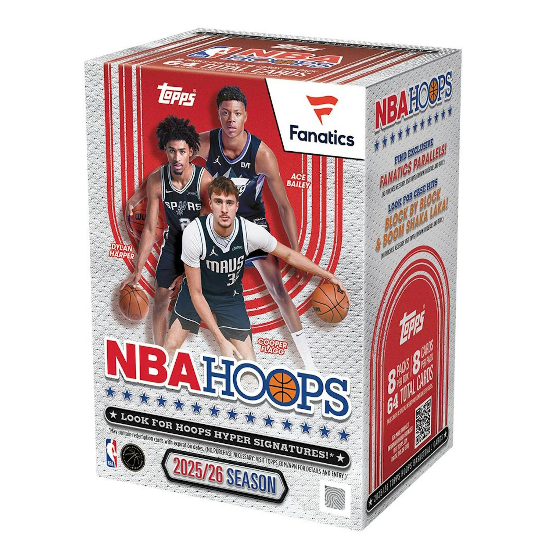 2025/26 Topps Hoops Basketball Fanatics Blaster 40-Box Case