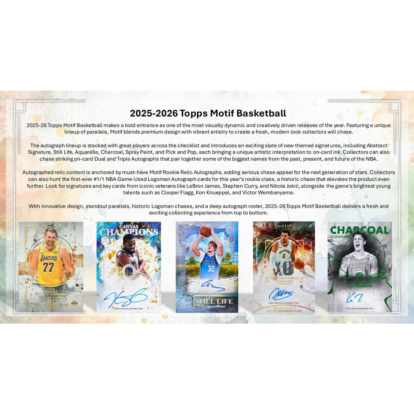 2025/26 Topps Motif Basketball Hobby 3-Box Case