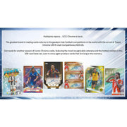 2025/26 Topps Chrome UEFA Club Competitions Soccer Blaster Pack