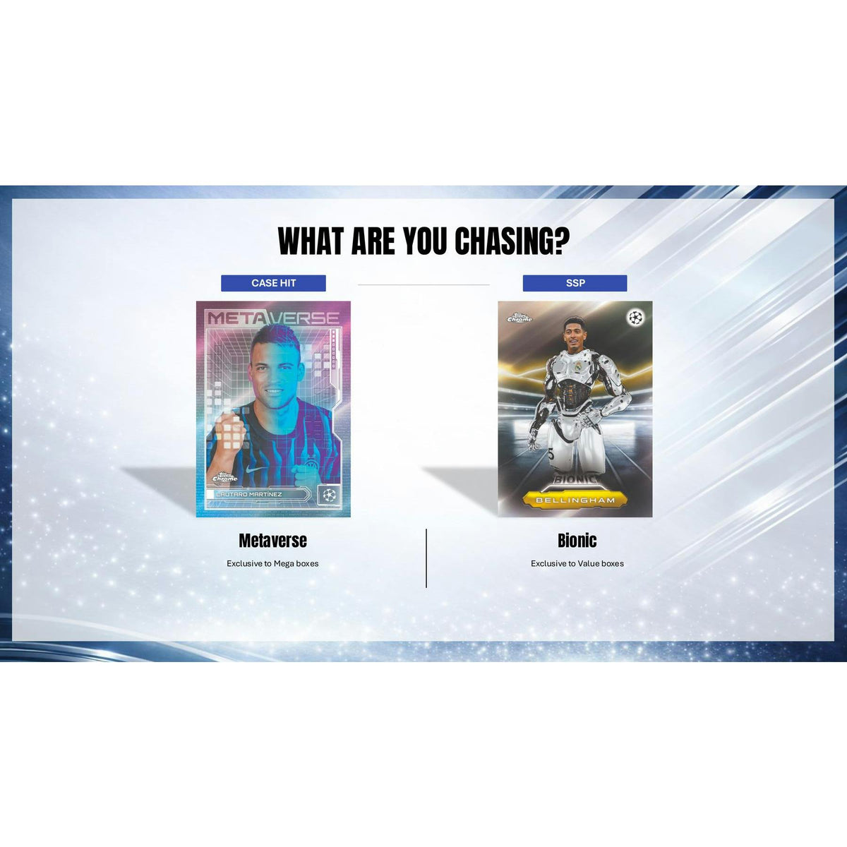 2025/26 Topps Chrome UEFA Club Competitions Soccer Blaster Pack