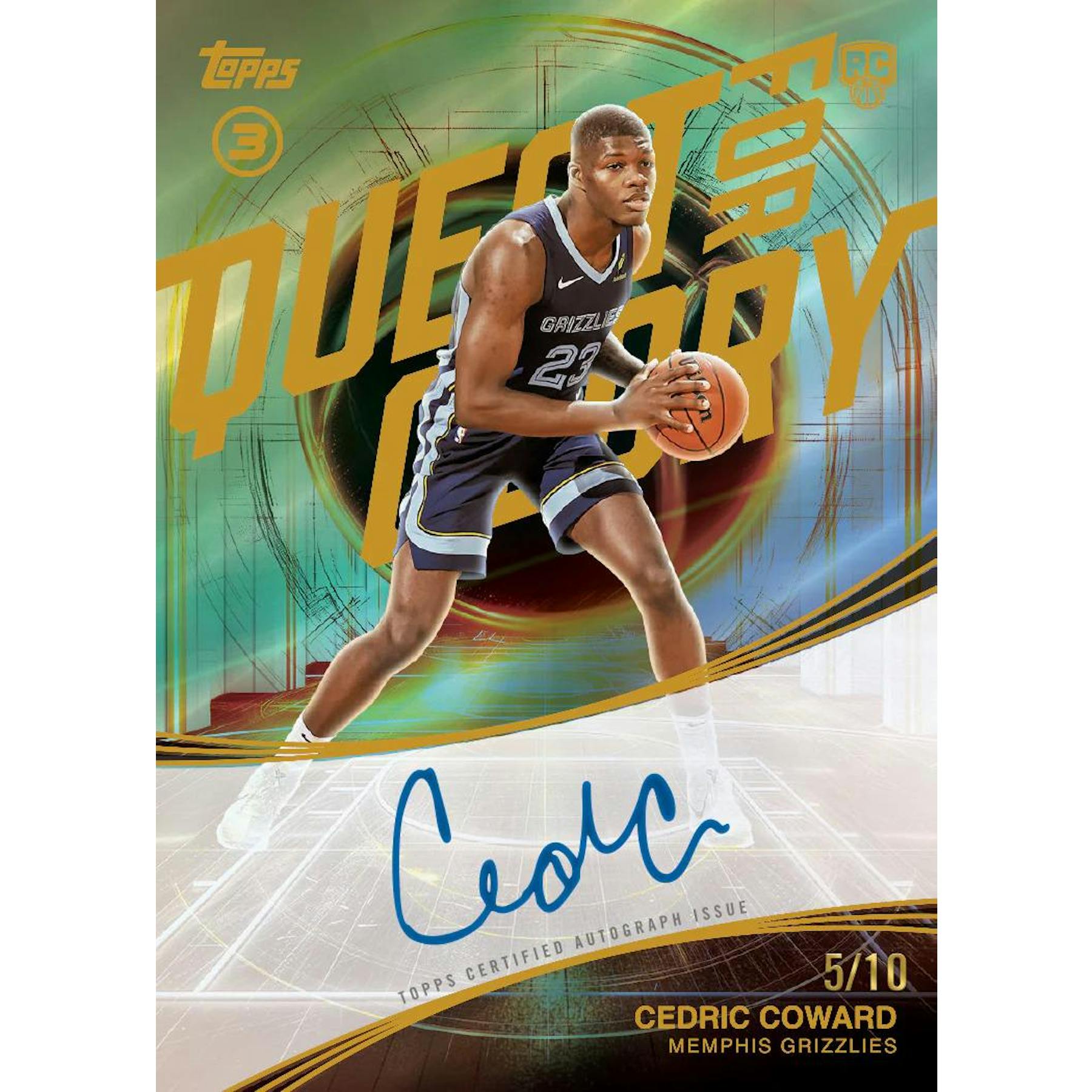 2025/26 Topps Three Basketball First Day Issue Hobby 4-Box Case