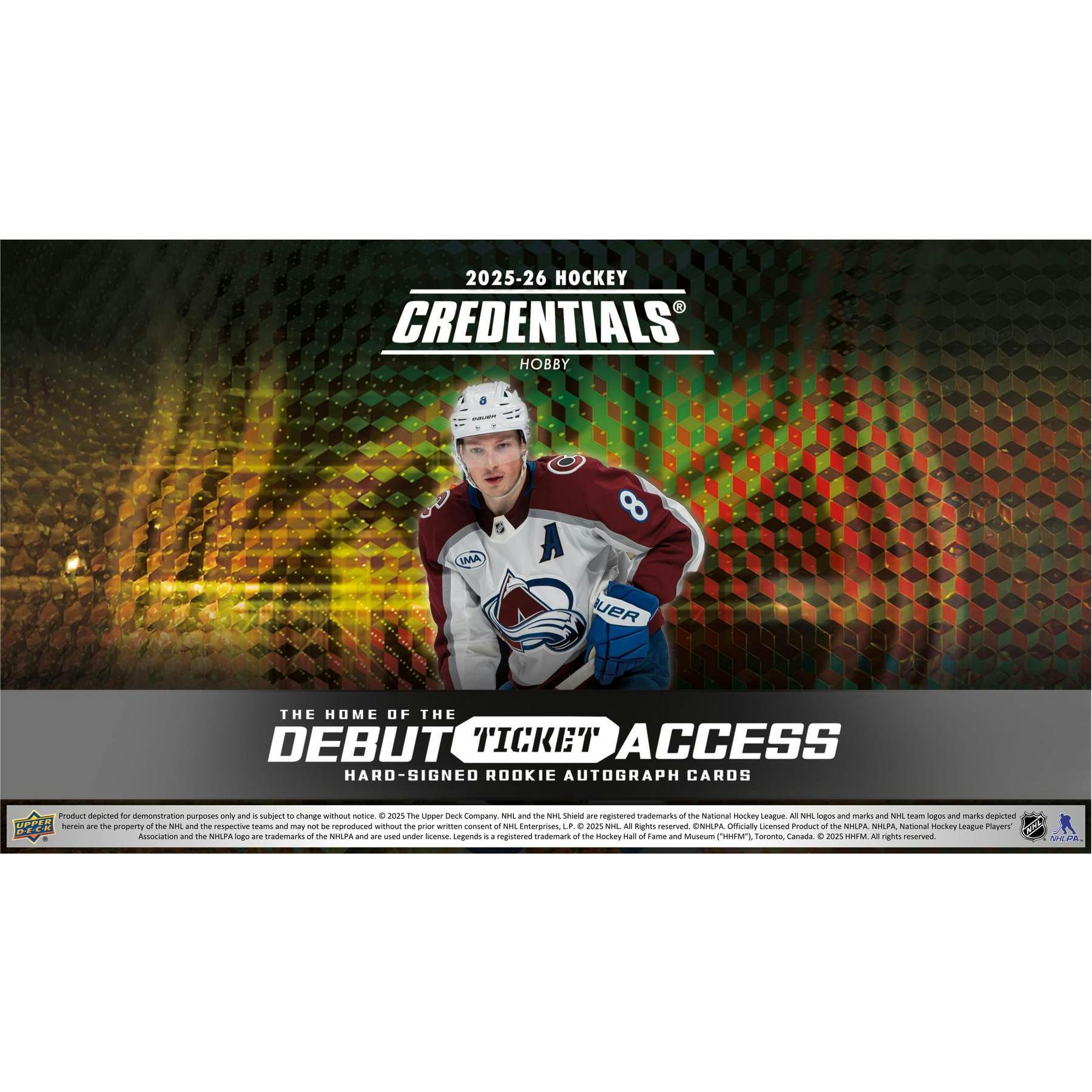 2025/26 Upper Deck Credentials Hockey Hobby 20-Box Case