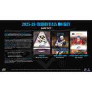 2025/26 Upper Deck Credentials Hockey Hobby 20-Box Case