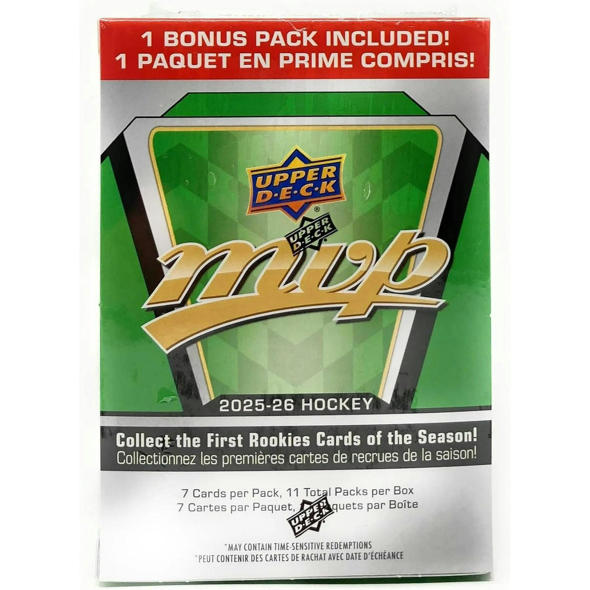 2025/26 Upper Deck MVP Hockey Blaster Box