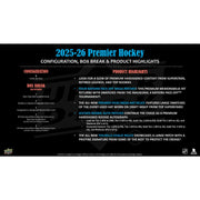 2025/26 Upper Deck Premier Hockey Hobby 10-Box Case