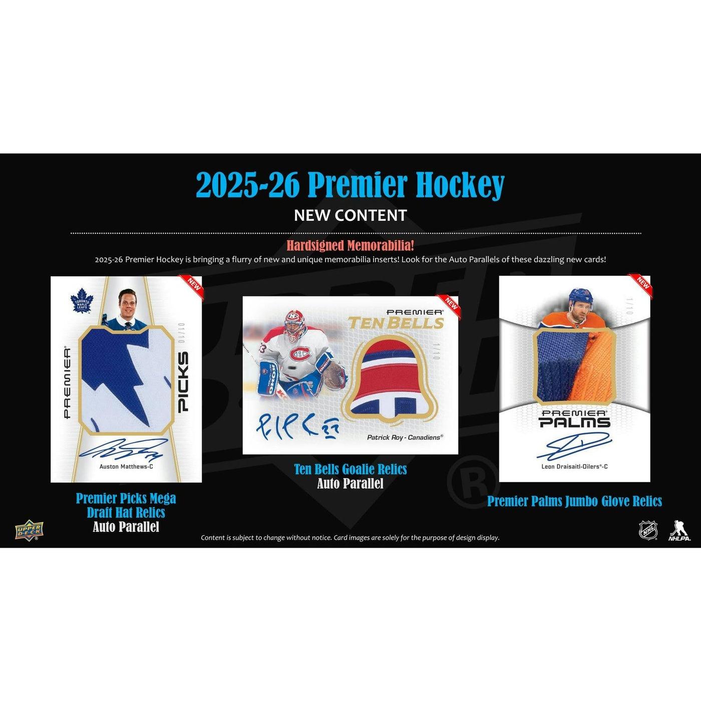 2025/26 Upper Deck Premier Hockey Hobby Box