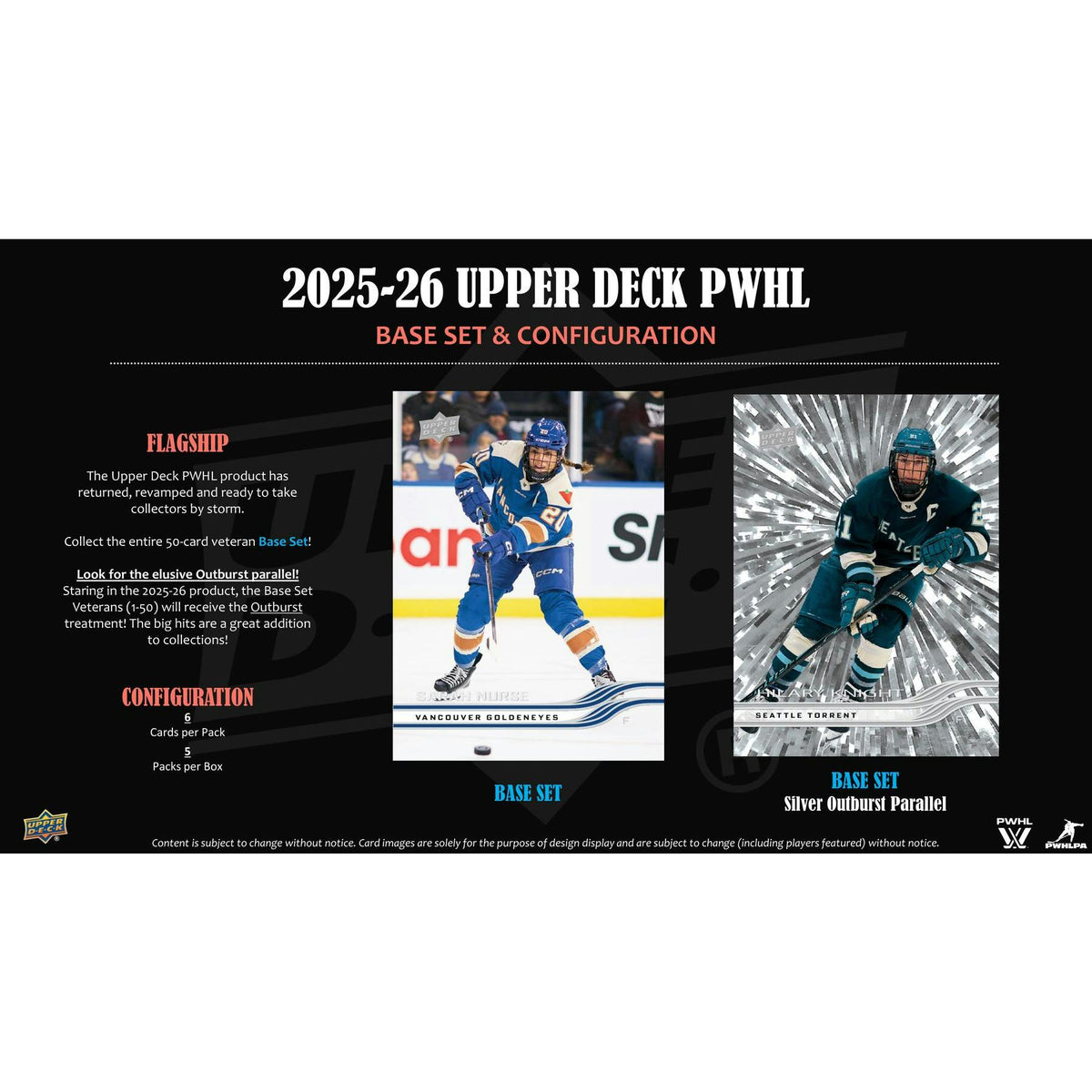 2025/26 Upper Deck PWHL Hockey Blaster 20-Box Case
