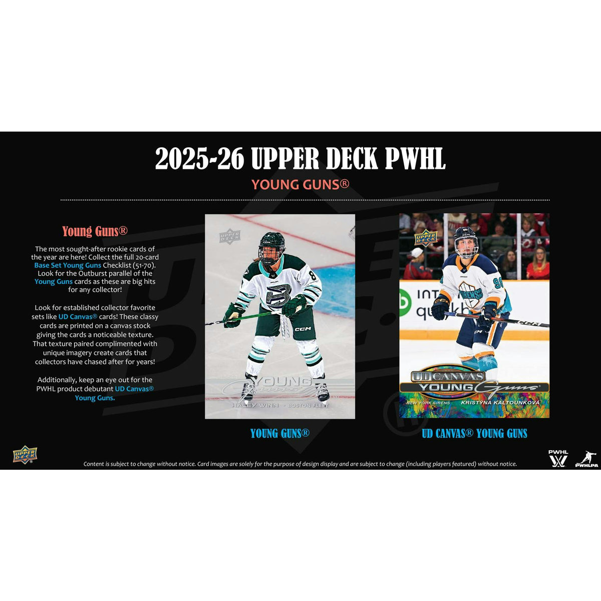 2025/26 Upper Deck PWHL Hockey Blaster Box