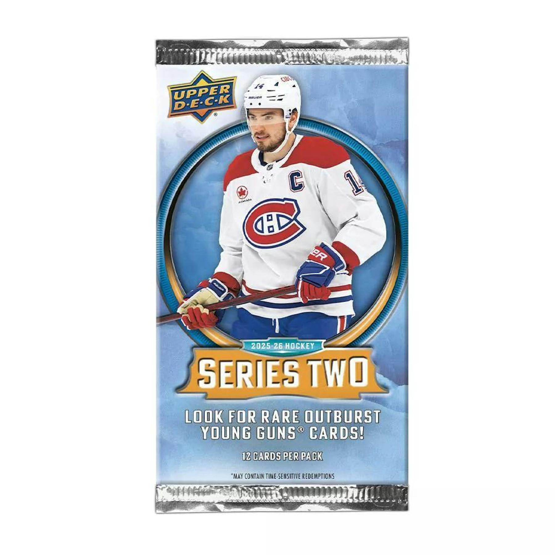 2025/26 Upper Deck Series 2 Hockey Mega Box (1994/95 Rookie Die Cut Bonus Pack!)