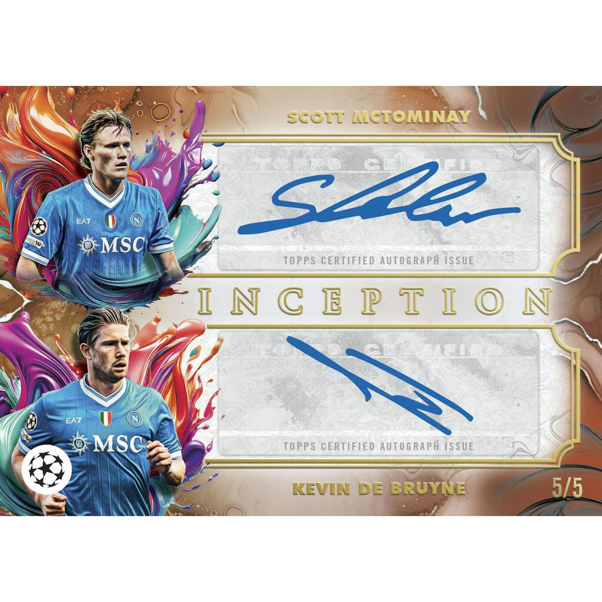 2025/26 Topps Inception UEFA Club Competitions Soccer Hobby Box