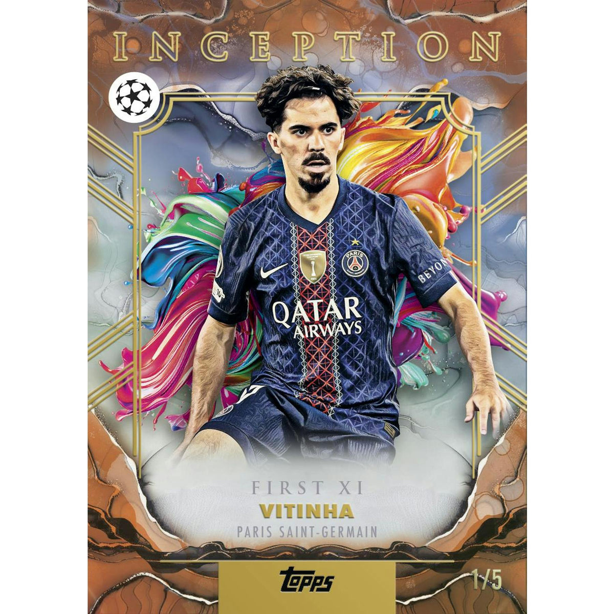 2025/26 Topps Inception UEFA Club Competitions Soccer Hobby Box