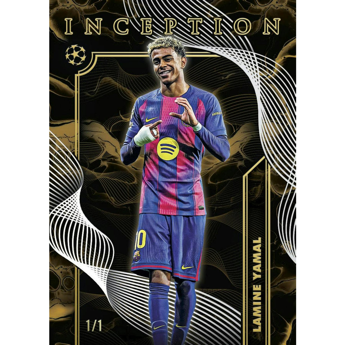 2025/26 Topps Inception UEFA Club Competitions Soccer Hobby Box