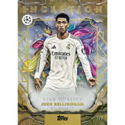 2025/26 Topps Inception UEFA Club Competitions Soccer Hobby Box