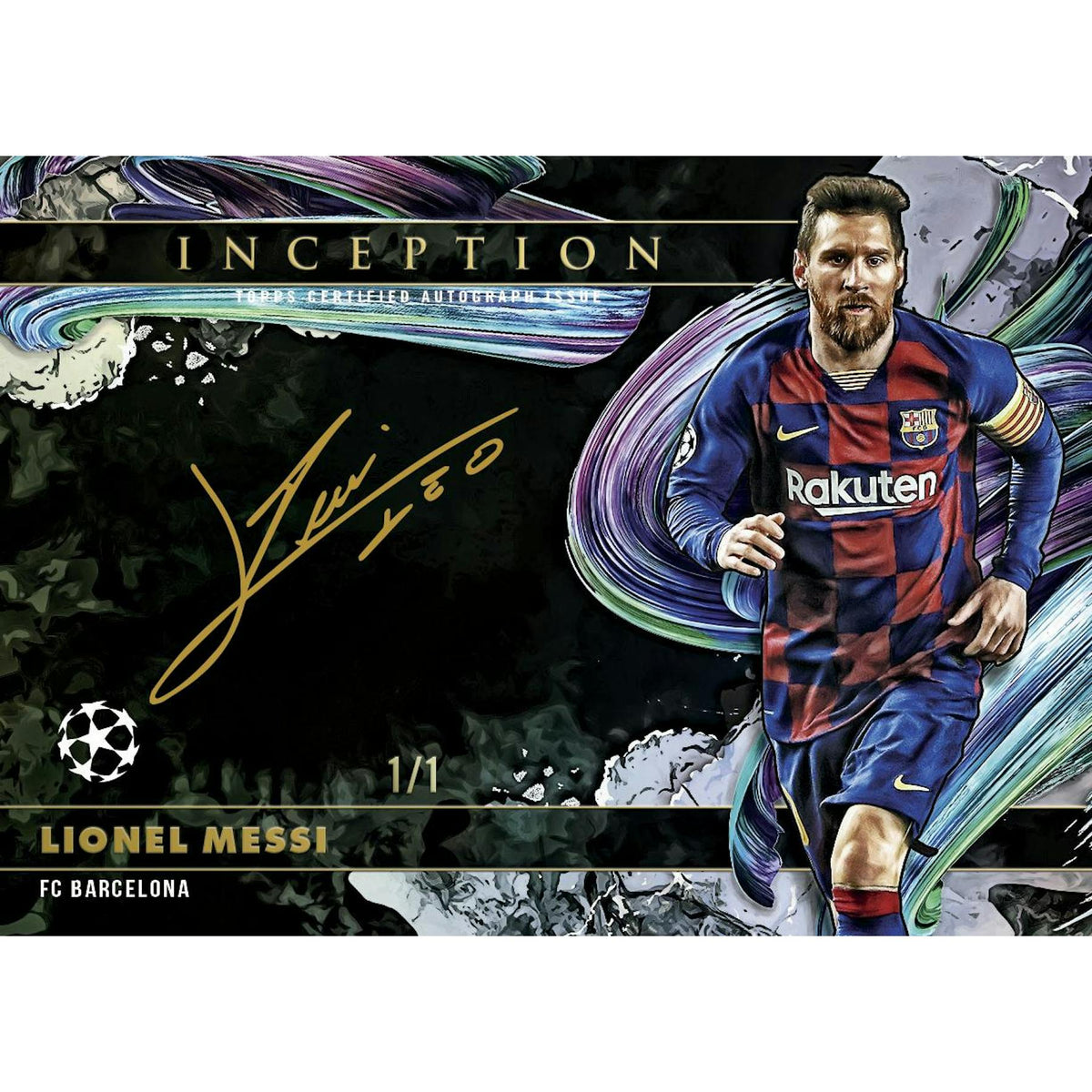 2025/26 Topps Inception UEFA Club Competitions Soccer Hobby Box