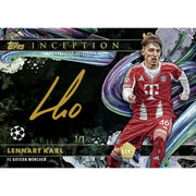 2025/26 Topps Inception UEFA Club Competitions Soccer Hobby Box