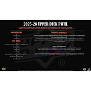 2025/26 Upper Deck PWHL Hockey Hobby Box