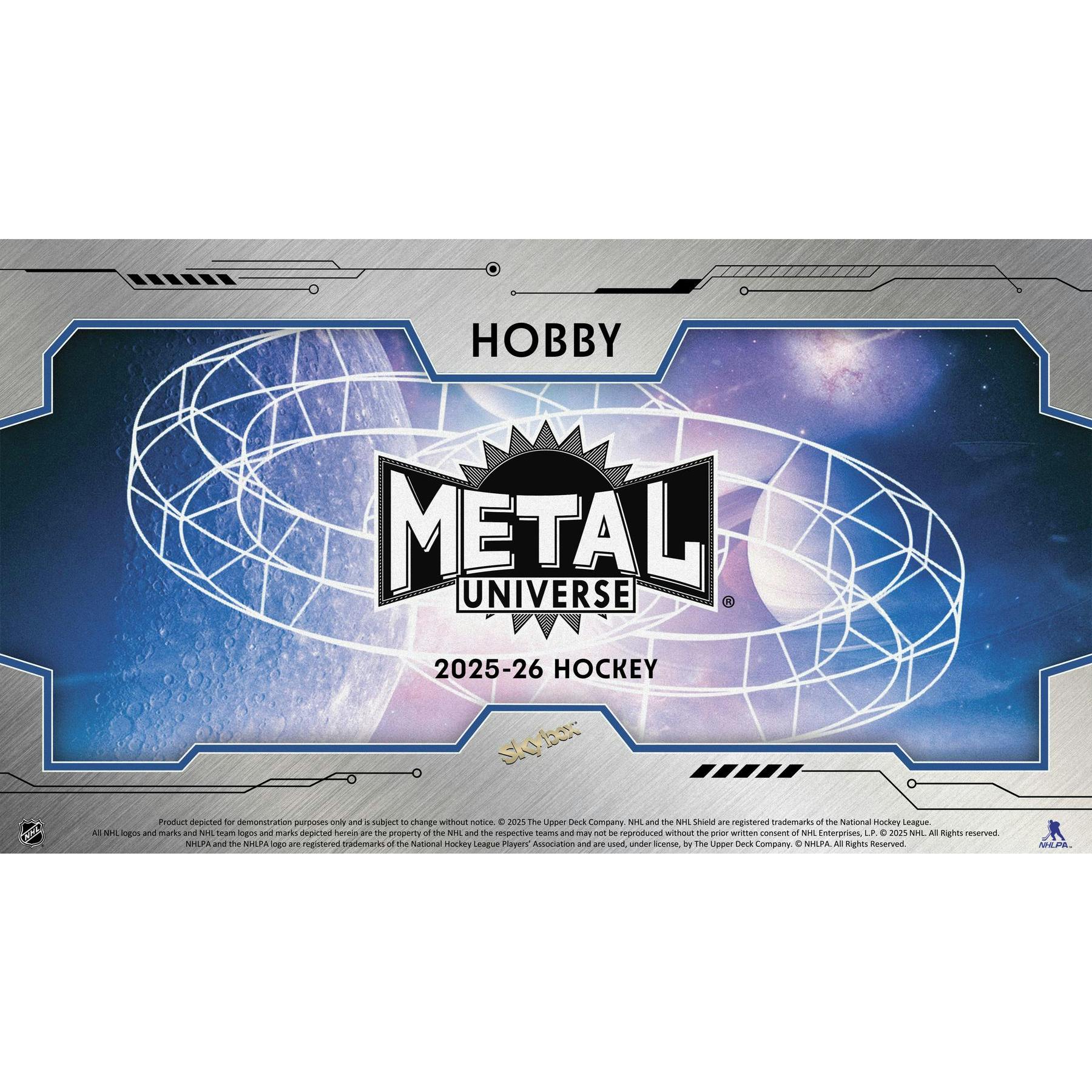 2025/26 Upper Deck Skybox Metal Universe Hockey Hobby 16-Box Case