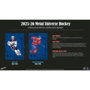 2025/26 Upper Deck Skybox Metal Universe Hockey Hobby Box