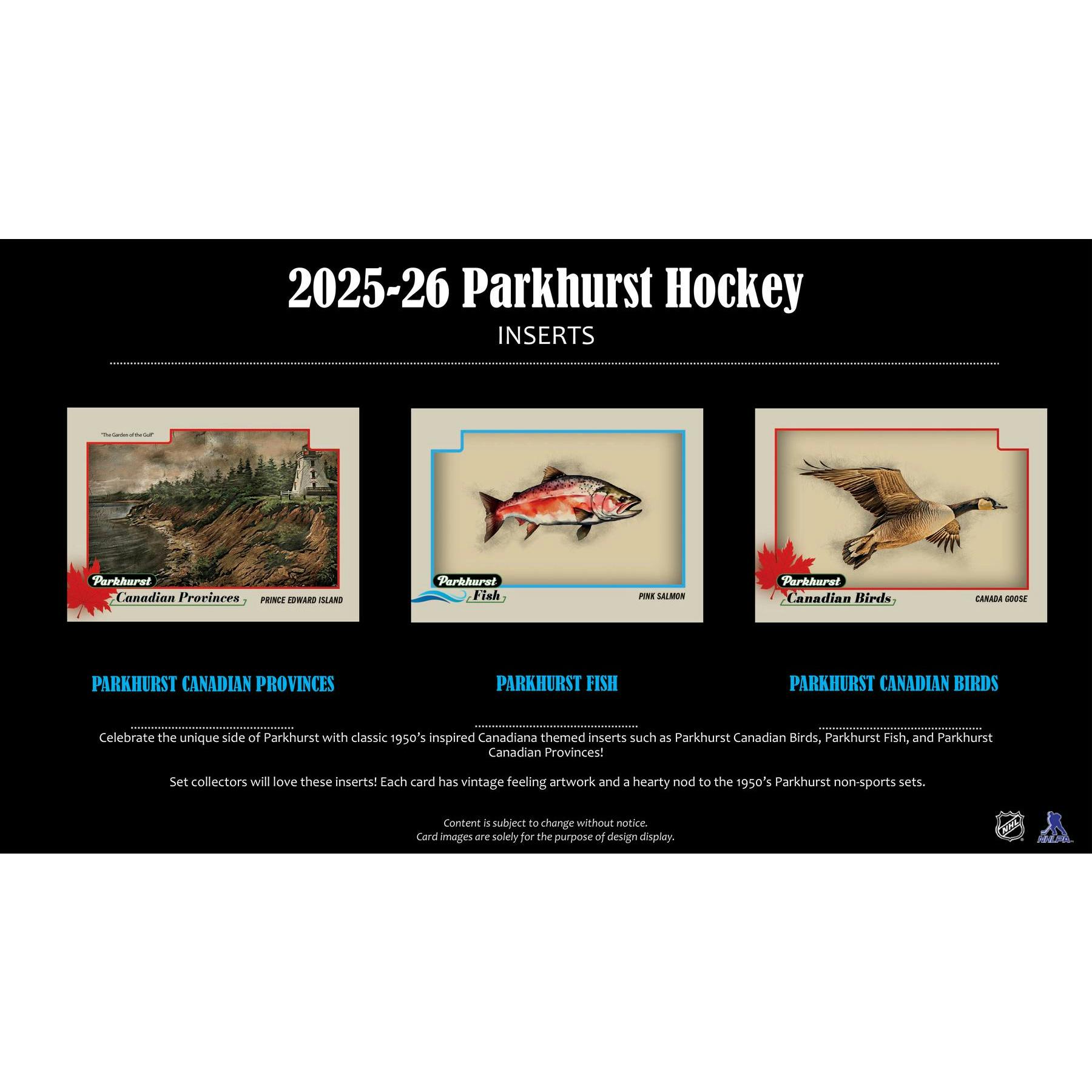 2025/26 Upper Deck Parkhurst Hockey Hobby 12-Box Case