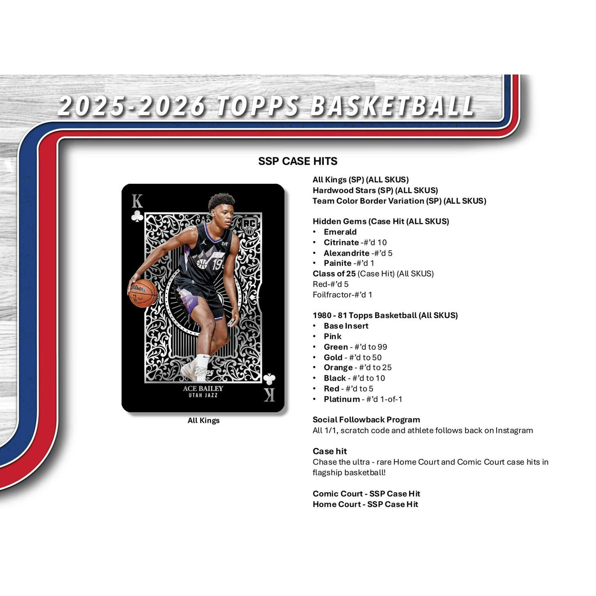 2025/26 Topps Basketball Hobby Jumbo Box