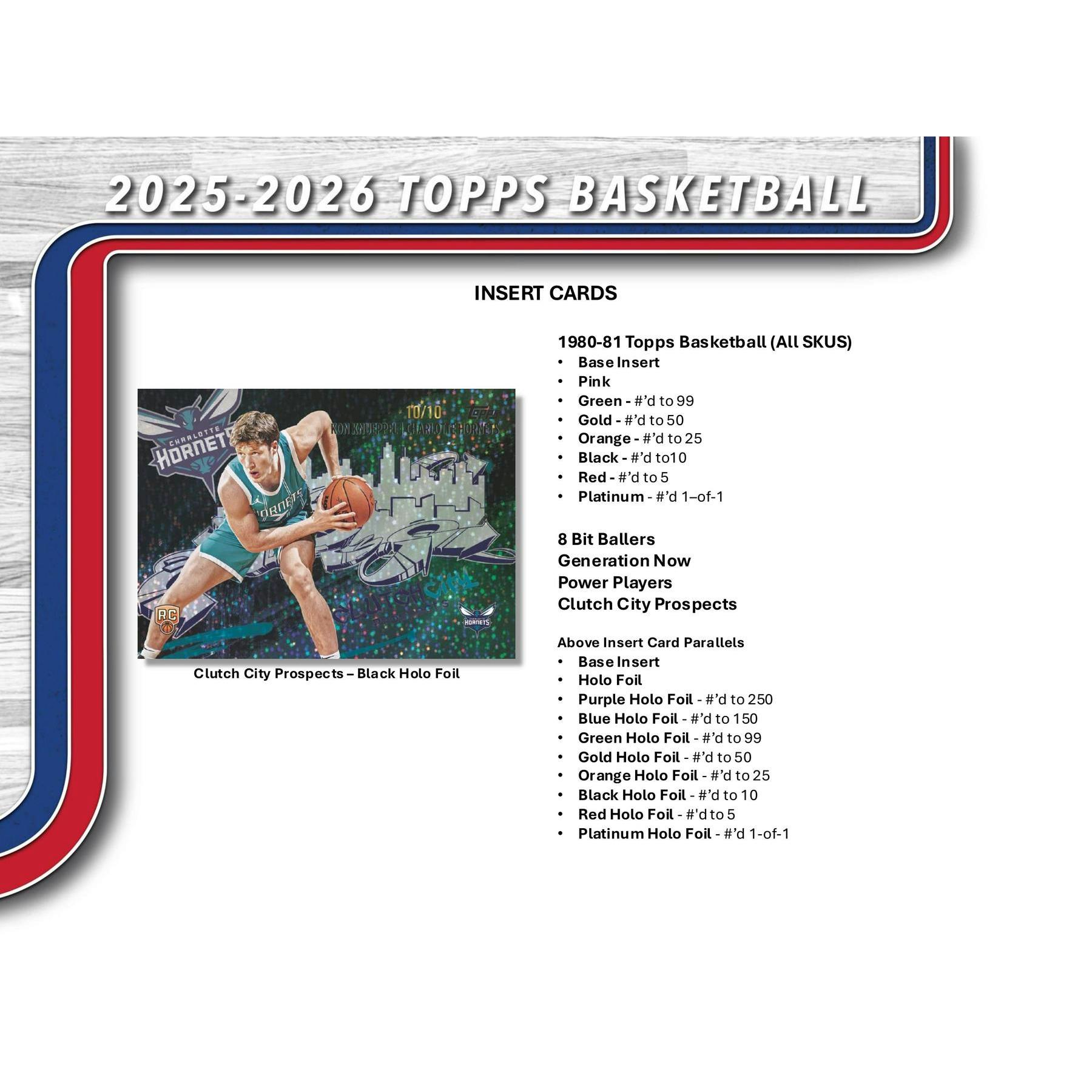 2025/26 Topps Basketball Mega Box